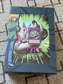 ナイキ×遊戯王 毒サソリの罠 プロモカード シューボックス付き 遊戯王OCG 毒サソリの罠 特製ボックス ナイキ - メルカリ