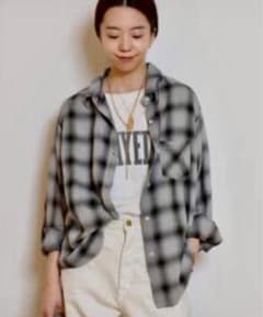 【REMI RELIEF/レミレリーフ】 RAYON チェックシャツのサムネイル