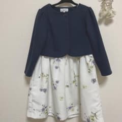 【匿名配送】子ども服 100 センチ〜 ボレロ ワンピース アローズ　ロペのサムネイル