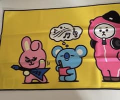 쿨 타월 BT21 접촉 냉감 덤 포함