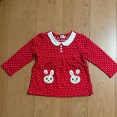 ミキハウス 長袖 カットソー 90cmのサムネイル