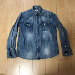 デニムシャツ　ナノユニバース　　ラージのサムネイル