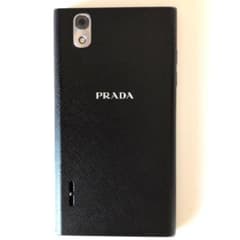 PRADA phone by LG L-02D ワンセグ機能付 本体+バッテリー - メルカリ