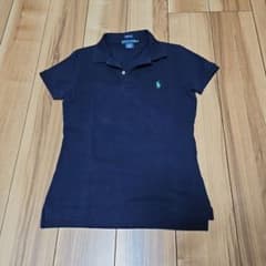 【美品】RALPH LAUREN ポロシャツ ネイビー レディースのサムネイル
