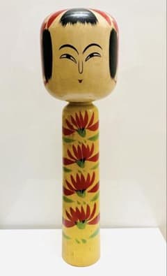 中古 こけし 人形 木製 日本 伝統 骨董 コレクション - メルカリ