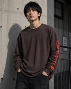 Carhartt ダークグレー 長袖カットソー 本日限り大幅お値下げ中！！！！のサムネイル