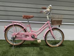 HACCHI 子供用自転車 ピンク バスケット・両立スタンド付き - メルカリ