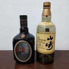山崎12年 & Old Parr 18年 空瓶セット - メルカリ