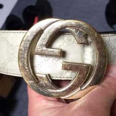 gucciベルト！ ホワイト！のサムネイル