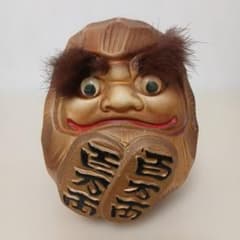 昭和レトロ ダルマ型貯金箱 金色 百万両 - メルカリ