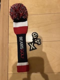 BEAMS GOLF ビームスゴルフ ユーティリティ ヘッドカバー　34X付のサムネイル