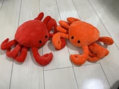 かにぬいぐるみ　バラ売りも可能のサムネイル