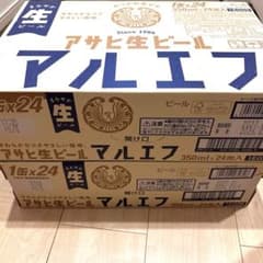 アサヒ生ビール マルエフ 350ml×24缶 2ケースセット - メルカリ