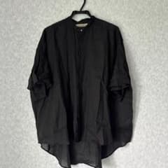 スズキタカユキ フレアスリーブブラウス シャツ リネン - メルカリ