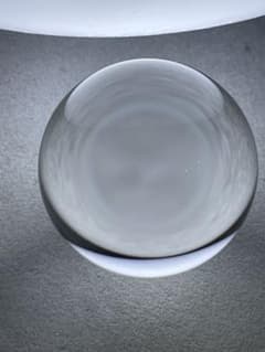 ①【鑑別書付き】天然ブラジル産 水晶 丸玉 33mm 248ct - メルカリ