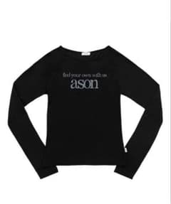 ASON LETTERING LONG SLEEVEのサムネイル