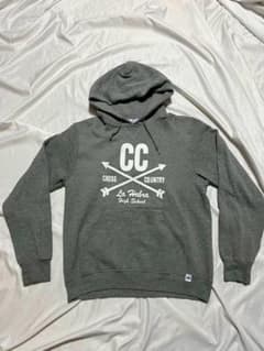 RUSSELL ATHLETIC グレー 長袖パーカー M US古着