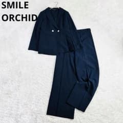 607 アナイ カーディガン ベルト付き フリンジ ネイビー カシミヤ混  