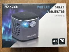 MAXZEN ポータブルスマートプロジェクター MP-D07HC-BK 新品 - メルカリ
