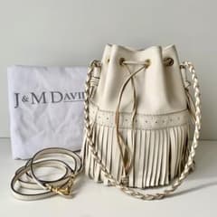 J&M DAVIDSON】カーニバル アイボリー ショルダーバッグ 2way - メルカリ