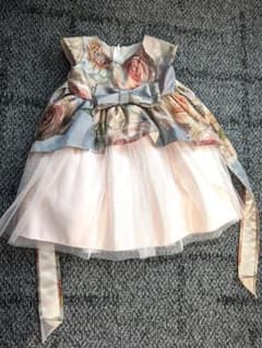 きゅわ様限定　こども　ドレス　80-90 結婚式　発表会のサムネイル