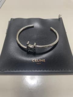 CELINE シルバー バングル トリンオフ ブレスレット - メルカリ