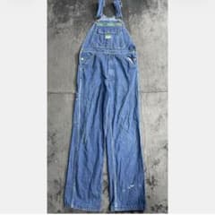 90s LIBERTY オーバーオール　32×32 デニム　ペンキ　エイジングのサムネイル
