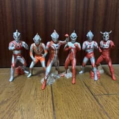 ウルトラマン ソフビ フィギュア 6体セットのサムネイル