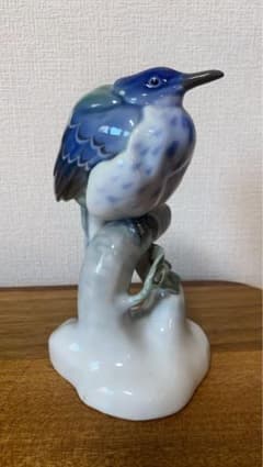 KPMベルリン アンティーク　フィギュリン　置物　鳥 KPMベルリン アンティーク フィギュリン 置物 鳥 - メルカリ