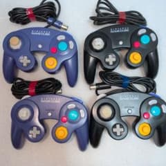 NINTENDO GAMECUBE コントローラー 4個セット　ジャンクのサムネイル