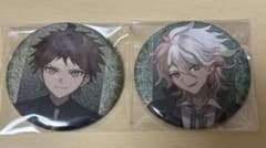 ダンガンロンパ 狛枝凪斗　日向創　カラ鉄　缶バッジ ダンガンロンパ】狛枝凪斗 カラオケの鉄人 特典 オリジナル缶バッジ カラ鉄