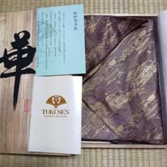 京都西陣織)徳扇 絹袱紗 風呂敷 綴織 伝統工芸品 未使用品 - メルカリ