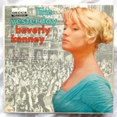 ビバリー・ケニー「ライク・イエスタデイ」オリジナルレコード - メルカリ