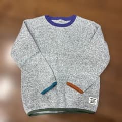 キッズ トレーナー グレー 130cmのサムネイル