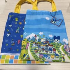 たまごっちのプチプチおみせっち ミニトートバッグ/2つセットのサムネイル
