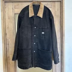 カルバンクライン ブラック デニム カバーオール　Lee カルバンクライン ブラック デニム カバーオール Lee - メルカリ