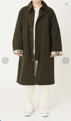 【BARBOUR/バブアー】JS別注 BURGHLEY COAT 新品未使用のサムネイル