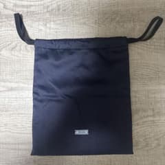 PRADA ネイビー 巾着袋のサムネイル