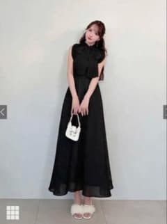 【新品】シアーアメスリロングワンピース 三上悠亜 GRL [ru1693] - 3