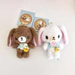 サンリオ シュガーバニーズ ビスケット マスコット しろうさ くろうさ