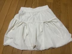 ホワイト ミニスカート フレアのサムネイル