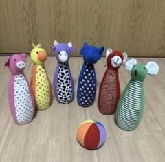 ソフトボーリング　セット　ふわふわトーイシリーズ　おもちゃのサムネイル