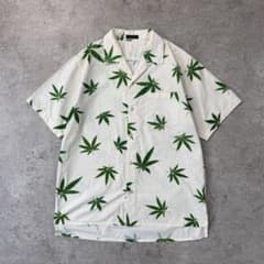 初期レア■MILKBOY ミルクボーイ 開襟 半袖シャツ マリファナ柄 コアラ 初期レア□MILKBOY ミルクボーイ 開襟 半袖シャツ マリファナ柄 コアラ