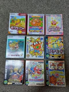 箱付き ゲームボーイ ソフト 9本セット まとめ売りのサムネイル