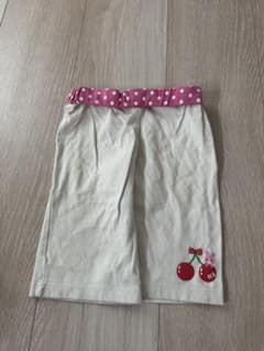 MIKI HOUSE ハーフパンツ うさぎ チェリー刺繍のサムネイル