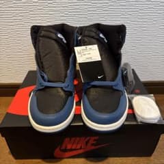 【新品】Jordan 1 Retro High OG DK MarinaBlueのサムネイル