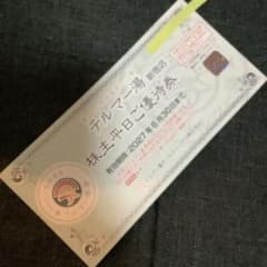 テルマー湯 新宿店 株主平日ご優待券 1枚❣️早い者勝ち❣️のサムネイル