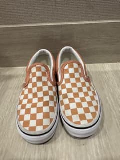 17.5センチVans チェッカーパターン スリッポンのサムネイル