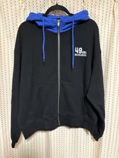 匿名配送】RODEOCROWNS アサプロ ジップパーカー ブラック 広島限定 