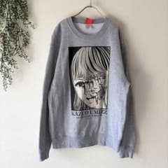楳図かずお 大美術展 スウェット グレー M 楳図かずお大美術展 おろち
